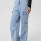 Mid-Rise Waist Jeans with Pockets