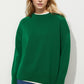 Basic Bae Round Neck Dropped Shoulder Long Sleeve Sweater