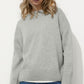 Basic Bae Round Neck Dropped Shoulder Long Sleeve Sweater