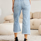 RFM Full Size Tummy Control High Waist Raw Hem Distressed Jeans