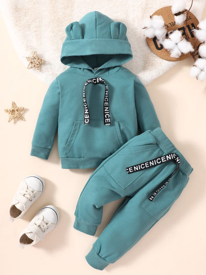 Kids Long Sleeve Hoodie and Joggers Set